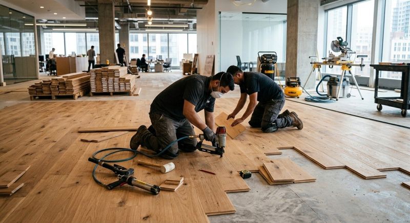 Commercial Hardwood Service in Kent, OH