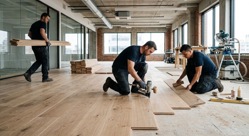 Commercial Hardwood Service in Richfield, OH