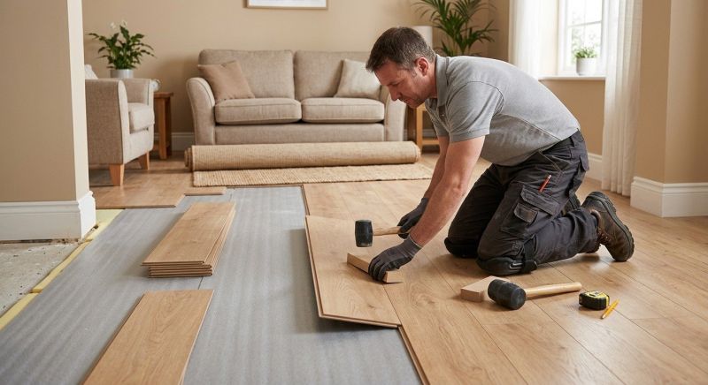 Laminate Floor Installation in Berea, OH