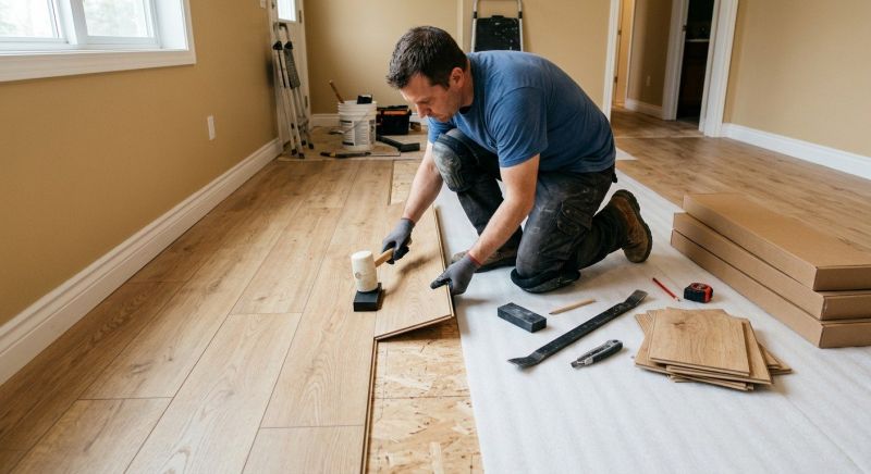 Laminate Floor Installation in Canal Fulton, OH
