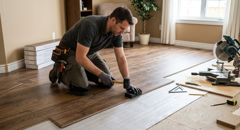 Laminate Floor Installation in Columbia Station, OH