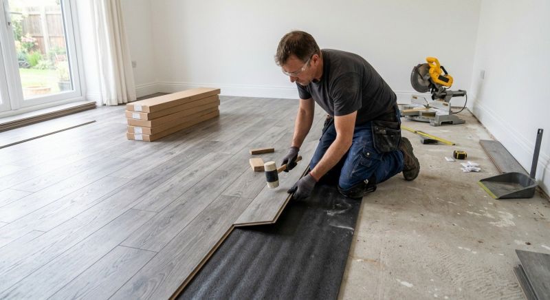 Laminate Floor Installation in Orrville, OH