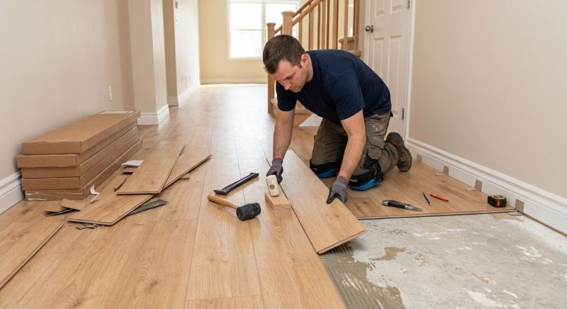 Laminate Floor Installation in Stark County, OH