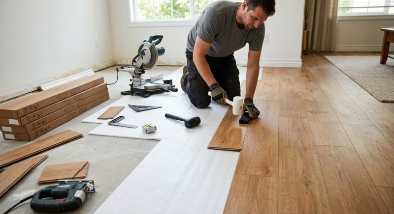 Laminate Floor Remodeling in Wadsworth, OH