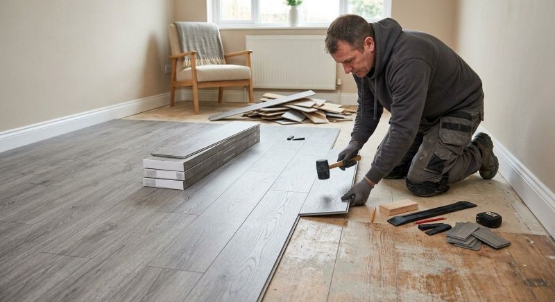 Laminate Floor Replacement in Akron, OH