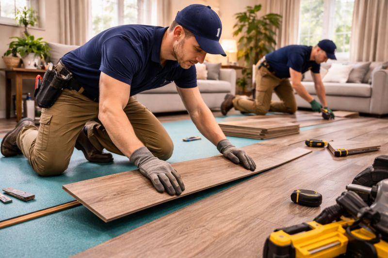 Laminate Floor Replacement in Wayne County, OH