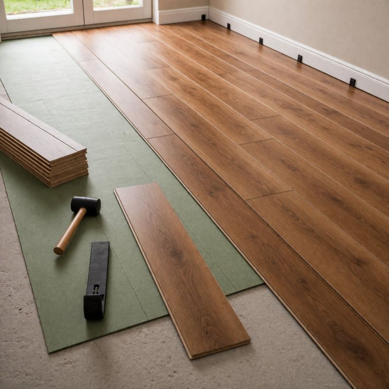 Laminate Floor Replacement in Wayne County, OH