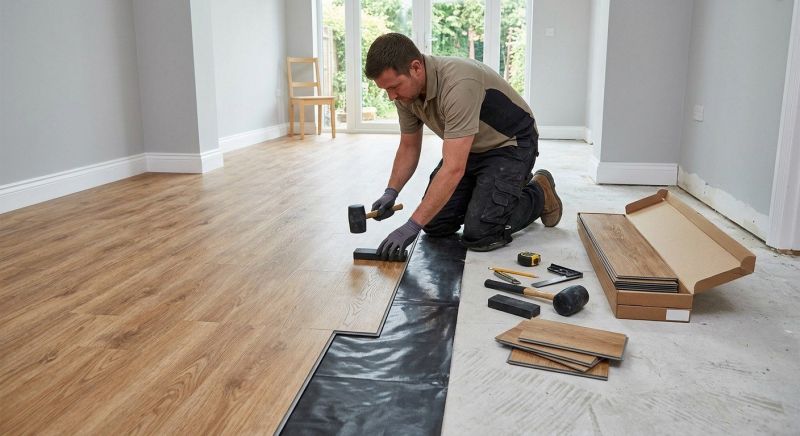 Luxury Vinyl Tile Installation in Berea, OH
