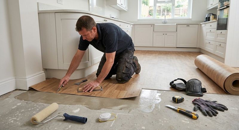 Sheet Flooring Installation in Wadsworth, OH
