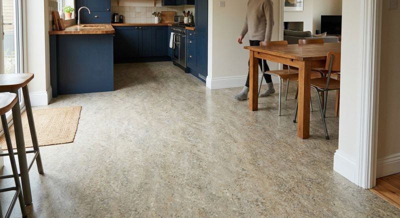 Sheet Linoleum Installation in Kent, OH