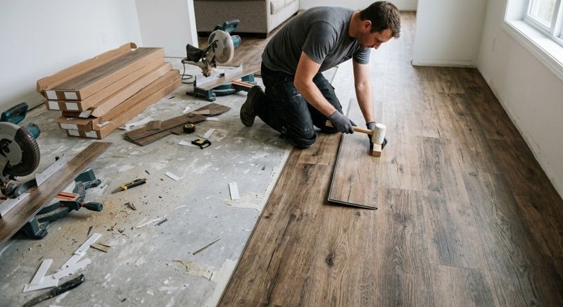 Vinyl Flooring Installation in Hinckley, OH