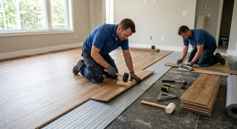 Vinyl Flooring Installation in Summit County, OH