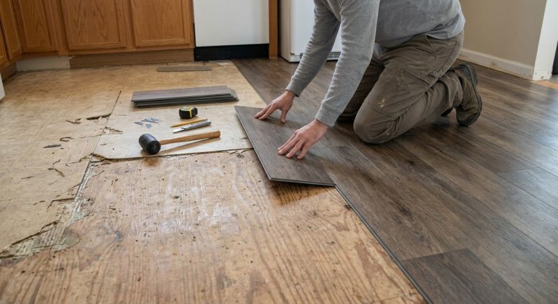 Vinyl Tile Replacement in Wadsworth, OH