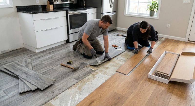 Vinyl Tile Replacement in Wadsworth, OH